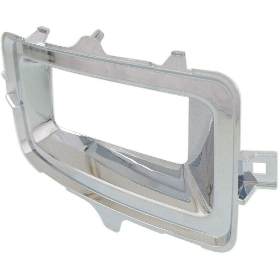 DAT AUTO PARTS Front Left Driver Side Fog Light Bezel Cover Trim Molding Bumper Insert Replacement for 2014 2015 Chevrolet Silverado 1500 Pickup Tr...