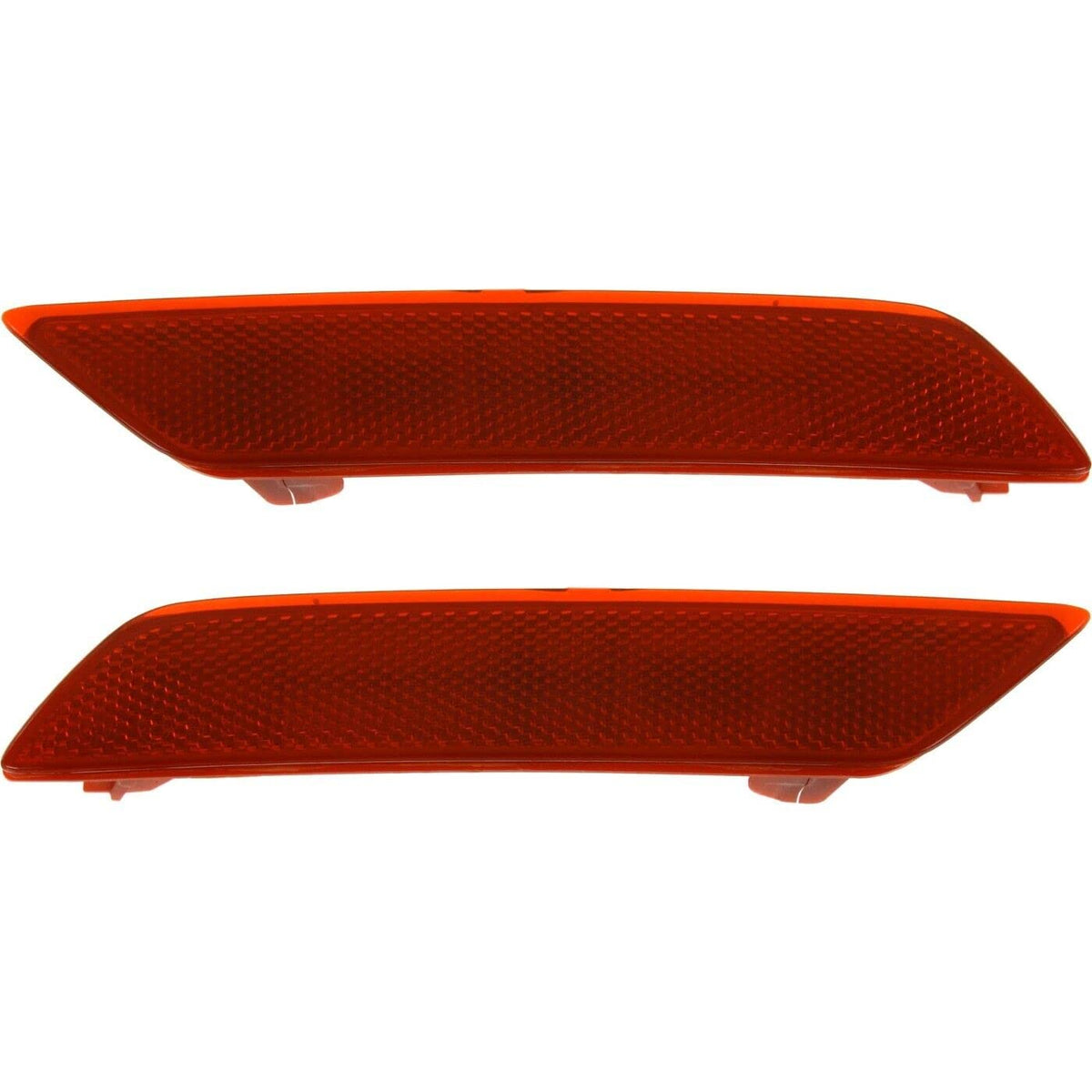 Rear Right Passenger & Left Driver Side Pair Bumper Cover Reflector Lamp Marker Light Set Replacement For 2013-2015 Honda Civic Sedan/Hybrid 2018-2...