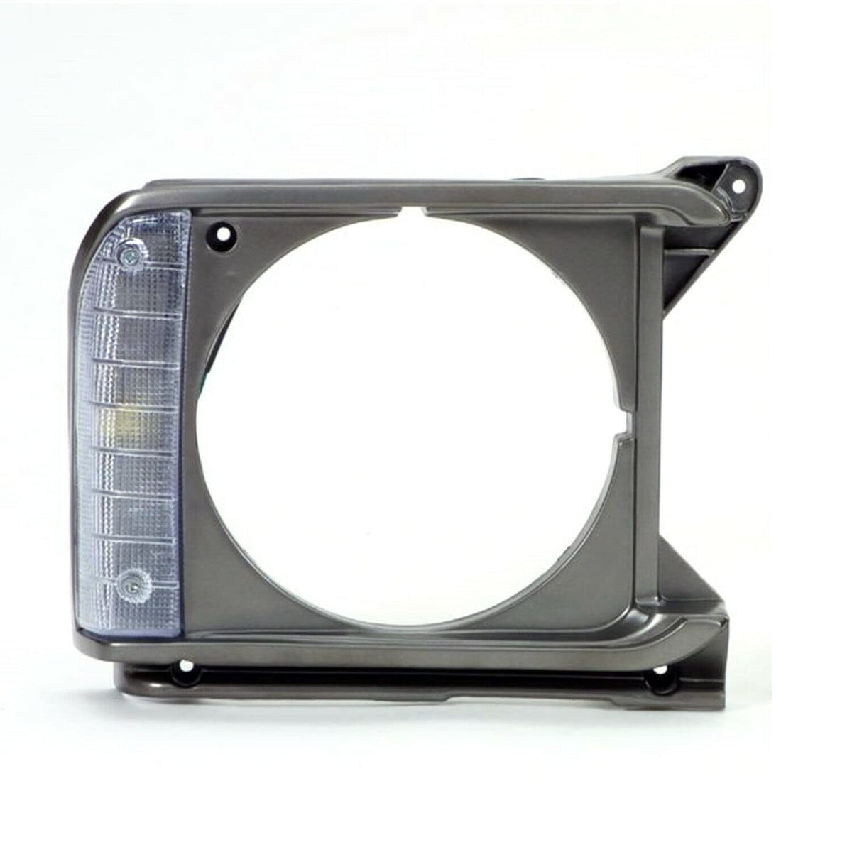DAT AUTO PARTS Front Right Passenger Side Head Light Door Cover Bezel Replacement For 79 - 81 Toyota Pickup 2WD Gray Grey TO2513133 8161089105