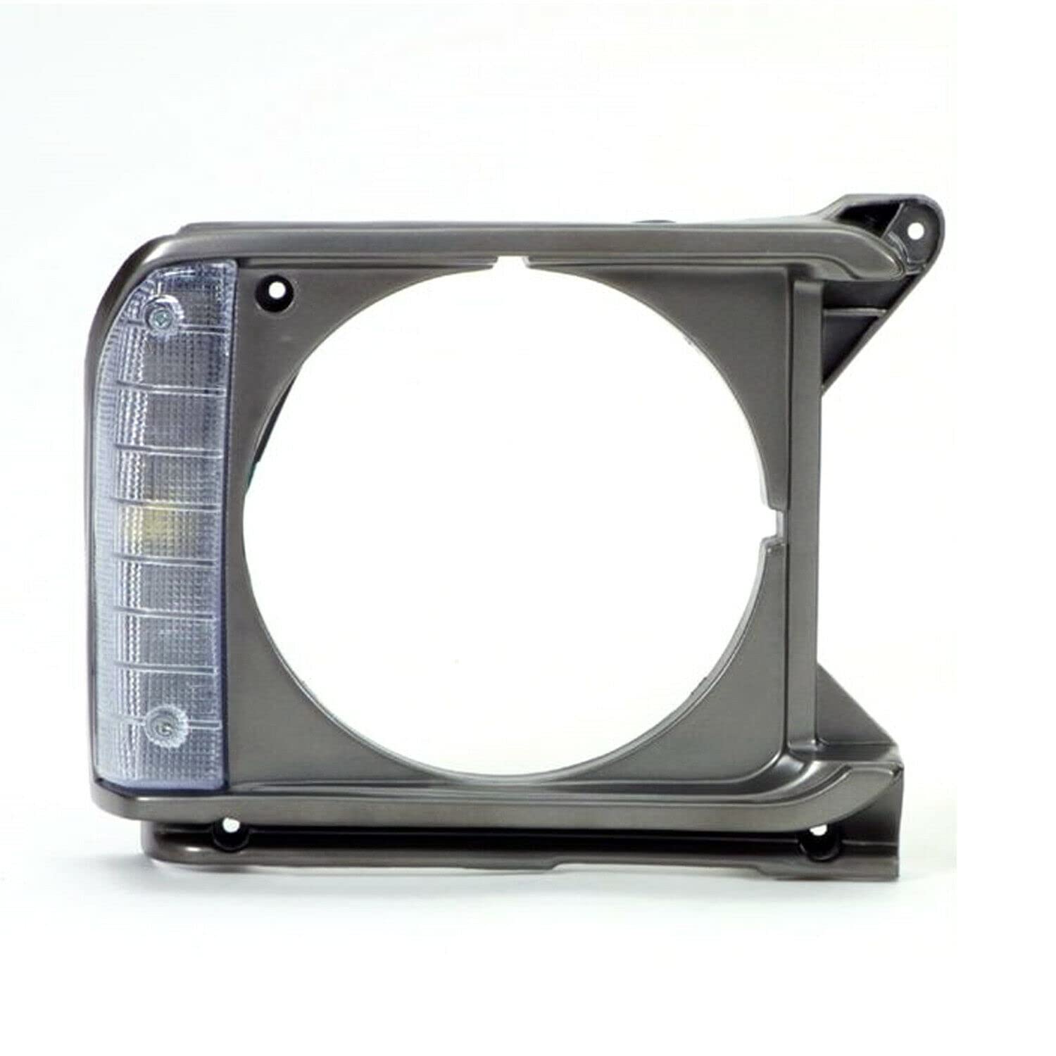 DAT AUTO PARTS Front Right Passenger Side Head Light Door Cover Bezel Replacement For 79 - 81 Toyota Pickup 2WD Gray Grey TO2513133 8161089105