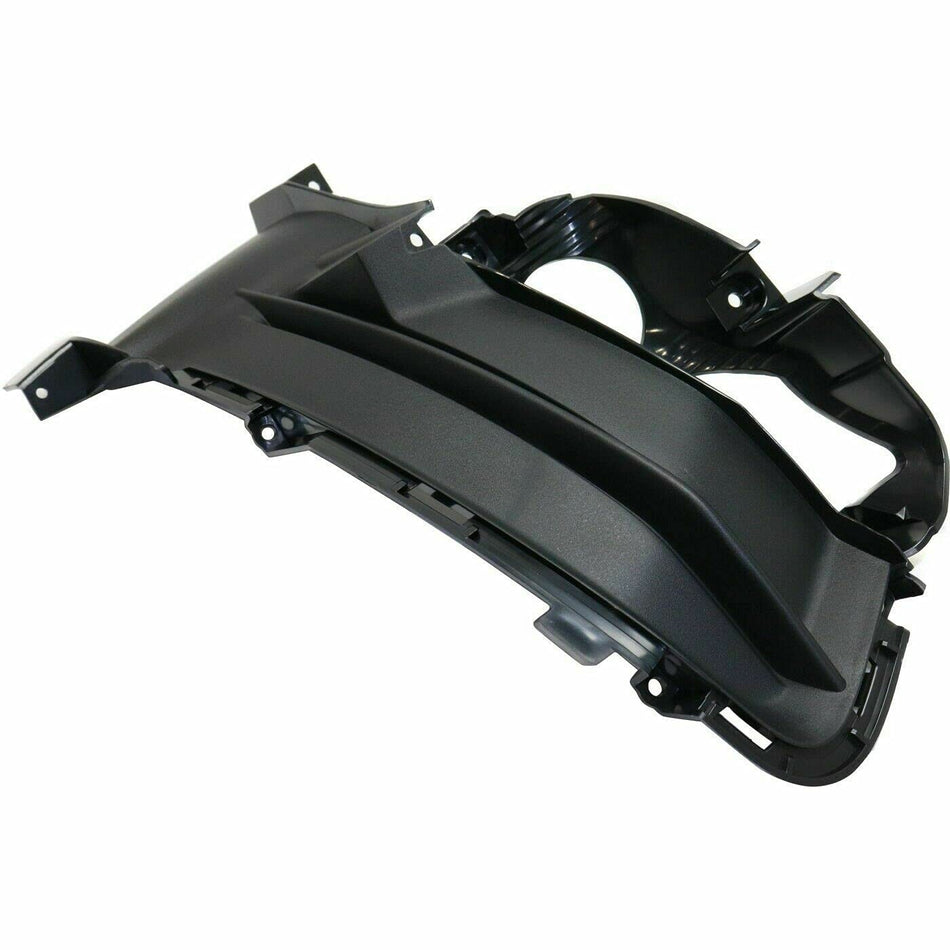 Front Passenger Side Fog Light Bezel Bracket Fits 2015-2017 Ford Mustang EcoBoost GT V6 Black Textured FO1039153 FR3Z17E810BA