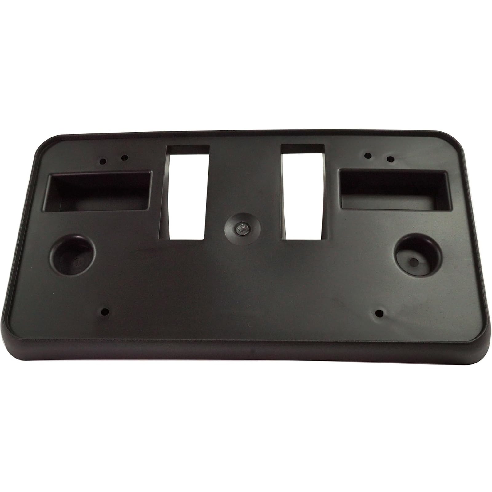 Front License Plate Bracket Tag Holder, Fits 2019–2021 GMC Pickup Sierra 1500 & 2022 Sierra 1500 Limited, For Base, SLE, Elevation & Pro Models, Bl...