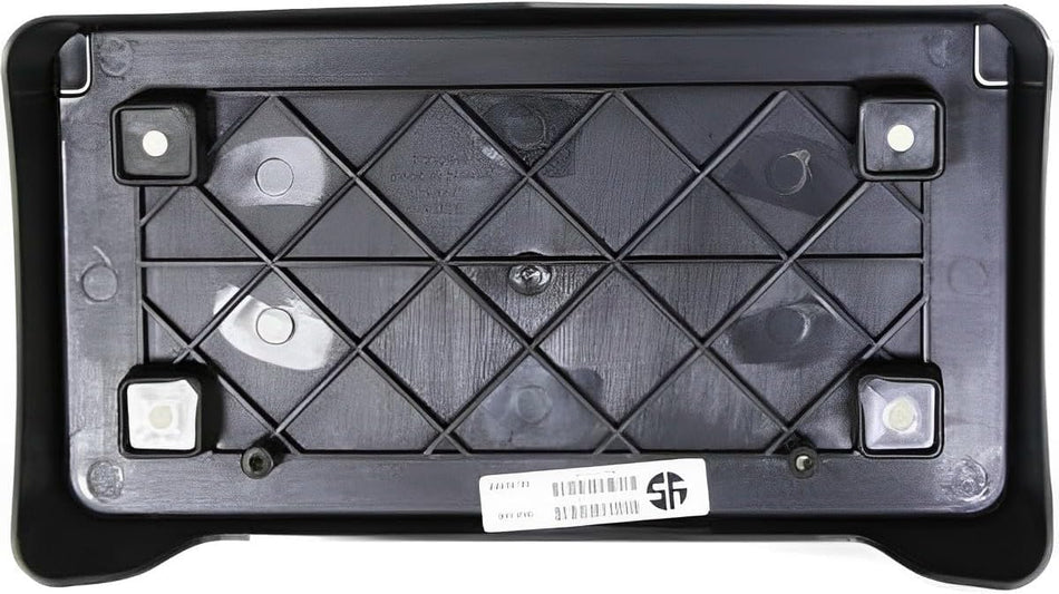 DAT AUTO PARTS Front Bumper License Plate Frame Tag Mounting Bracket Holder Replacement for 2006 2007 2008 2009 2010 Dodge Charger Black Textured M...