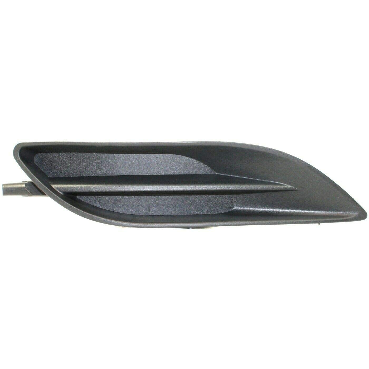 DAT AUTO PARTS Front Right Passenger Side Fog Light Cover Replacement For 2006 2007 2008 2009 2010 Toyota Sienna Black Textured Plastic TO1089115 5...