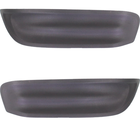 DAT AUTO PARTS Front Left Driver & Right Passenger Set of 2 Fog Light Hole Cover Bumper Insert Replacement For 2012 2013 Honda Civic 2 Door Coupe B...