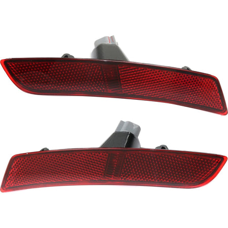 DAT AUTO PARTS Rear Left Driver & Right Passenger Side, SET OF 2, Marker Light Assembly, Fits 2016-2024 Chevrolet Camaro, Plastic Red Lense, GM2860...