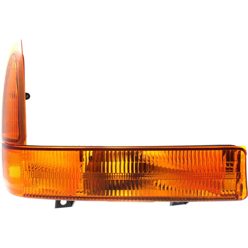 DAT AUTO PARTS Front Right Passenger Side Parking Light Turn Signal Lamp Marker Assembly & Housing Replacement For 1999-2001 Ford F 250 Super Duty ...