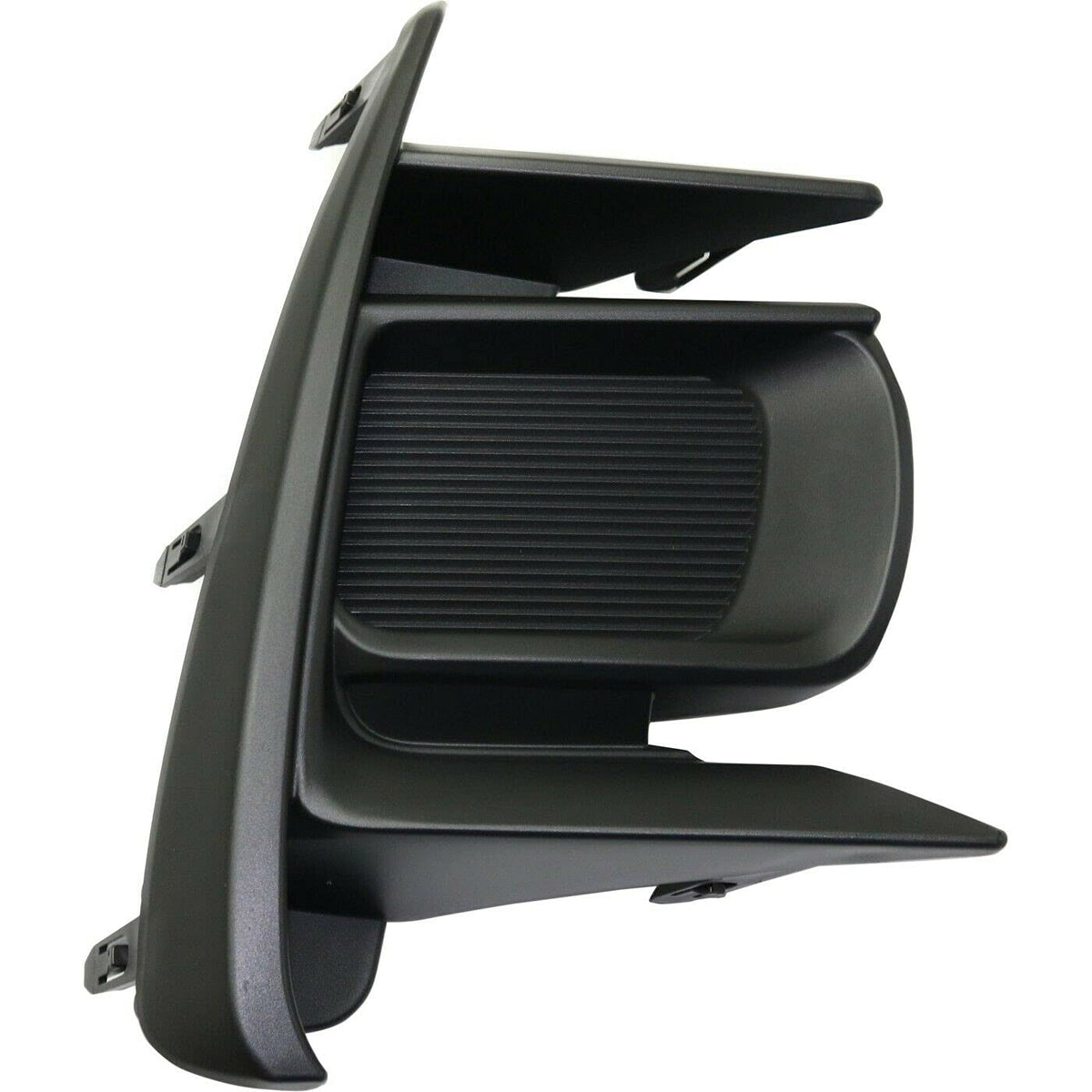 DAT AUTO PARTS Right Front Passenger Side Fog Light Cover Replacement for 18-20 Toyota Sienna Black Textured TO1039214 5212708050