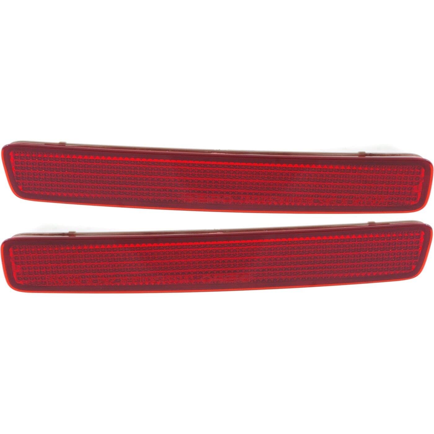 Rear Left Driver & Right Passenger Side Bumper Reflector Lamp Marker Light Set of 2 Replacement for 2012-2017 Toyota Prius V 2018-2019 Prius C 2014...