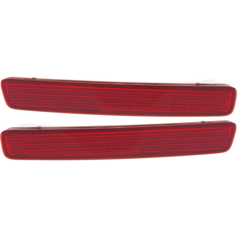 Rear Left Driver & Right Passenger Side Bumper Reflector Lamp Marker Light Set of 2 Replacement for 2012-2017 Toyota Prius V 2018-2019 Prius C 2014...
