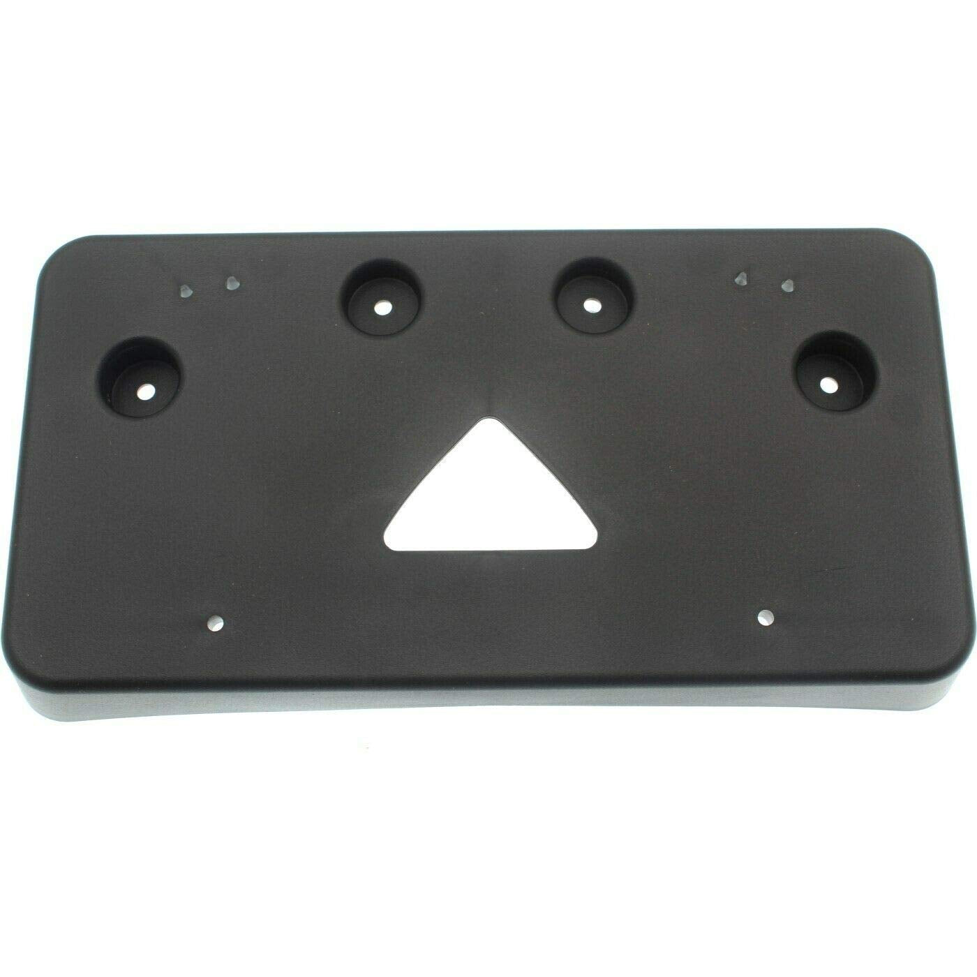 DAT AUTO PARTS Front Bumper License Plate Frame Mounting Bracket Tag Holder Replacement for 2017-2025 Cadillac XT5 Black Textured Plastic GM1068186...