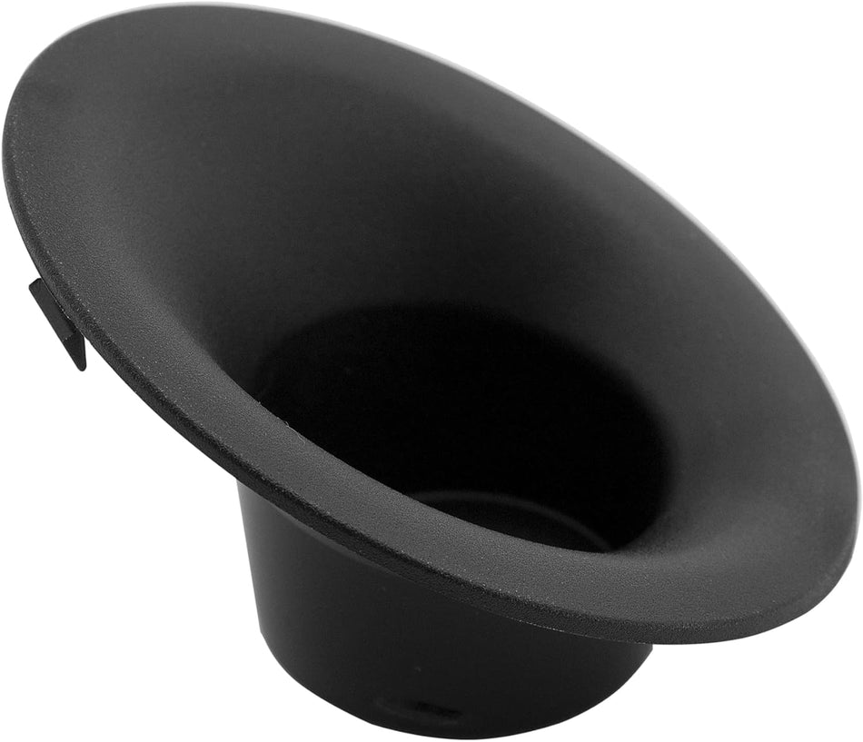 DAT AUTO PARTS Front Right Passenger Side Fog Light Cover Replacement For 2015-2023 Dodge Challenger Black Textured Plastic Use For Cover w/Round F...