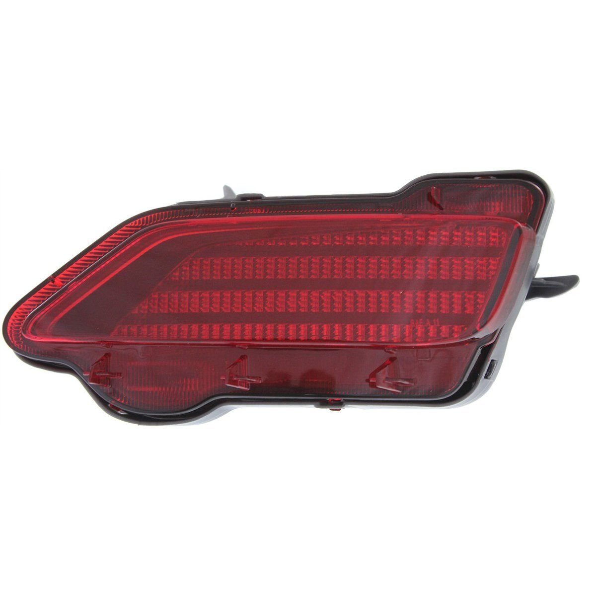 DAT AUTO PARTS Rear Right Passenger Side Bumper Cover Reflector Lamp Replacement For 2013-2015 Toyota RAV4 Red Light Lens Made of Plastic TO1185107...