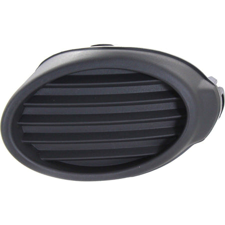 DAT AUTO PARTS Front Right Passenger Side Fog Light Hole Cover Bumper Insert Trim Molding Replacement For 2012-2014 Ford Focus S and SE Models Blac...