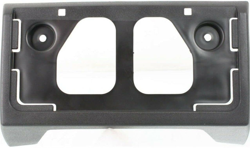 DAT AUTO PARTS Front Bumper Cover License Plate Mounting Bracket Tag Holder Frame Replacement For 2004-2012 GMC Canyon & Chevrolet Colorado Except ...