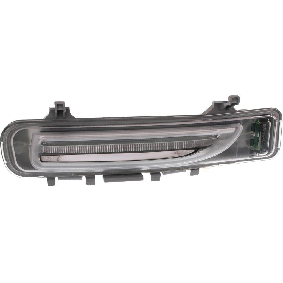 DAT AUTO PARTS Front Right Passenger Side Parking Signal Side Marker Light Lens and Housing Assembly Replacement For 2011 - 2014 Ford Edge Clear Le...