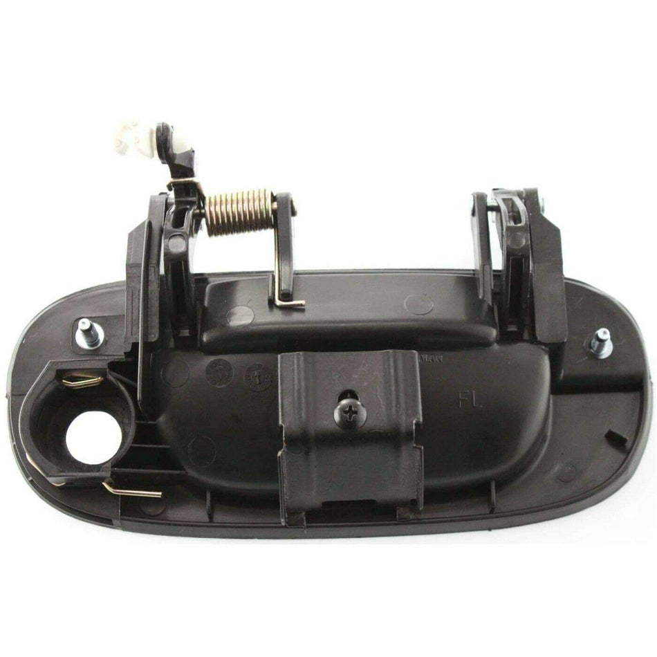 Front Driver Side Exterior Door Handle With Key Hole Fits 1994-2002 Dodge Ram 1500 2500 3500 Black Textured CH1310102 55275023AB