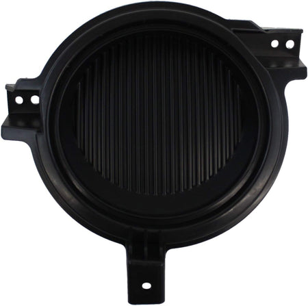 DAT AUTO PARTS Front Right Passenger Side Fog Light Bumper Cover Lamp Hole Bezel Trim Grille Molding Insert Replacement For 2012-2013 Kia Soul Blac...