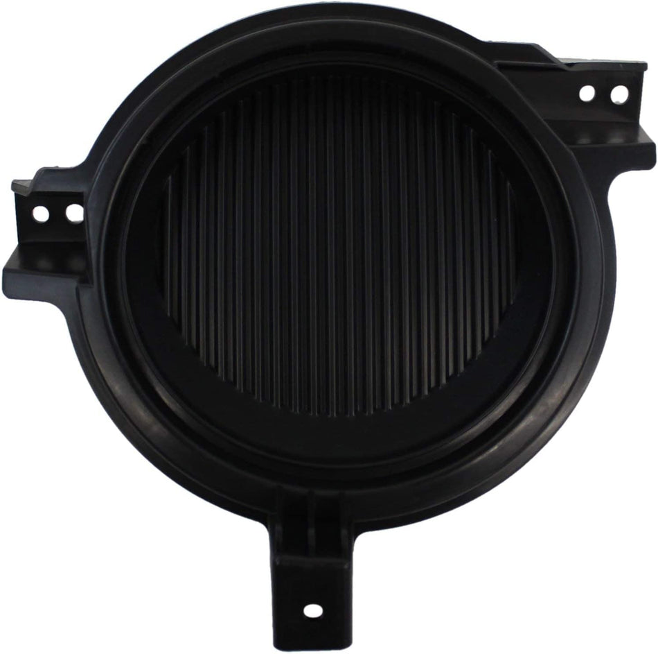 DAT AUTO PARTS Front Right Passenger Side Fog Light Bumper Cover Lamp Hole Bezel Trim Grille Molding Insert Replacement For 2012-2013 Kia Soul Blac...