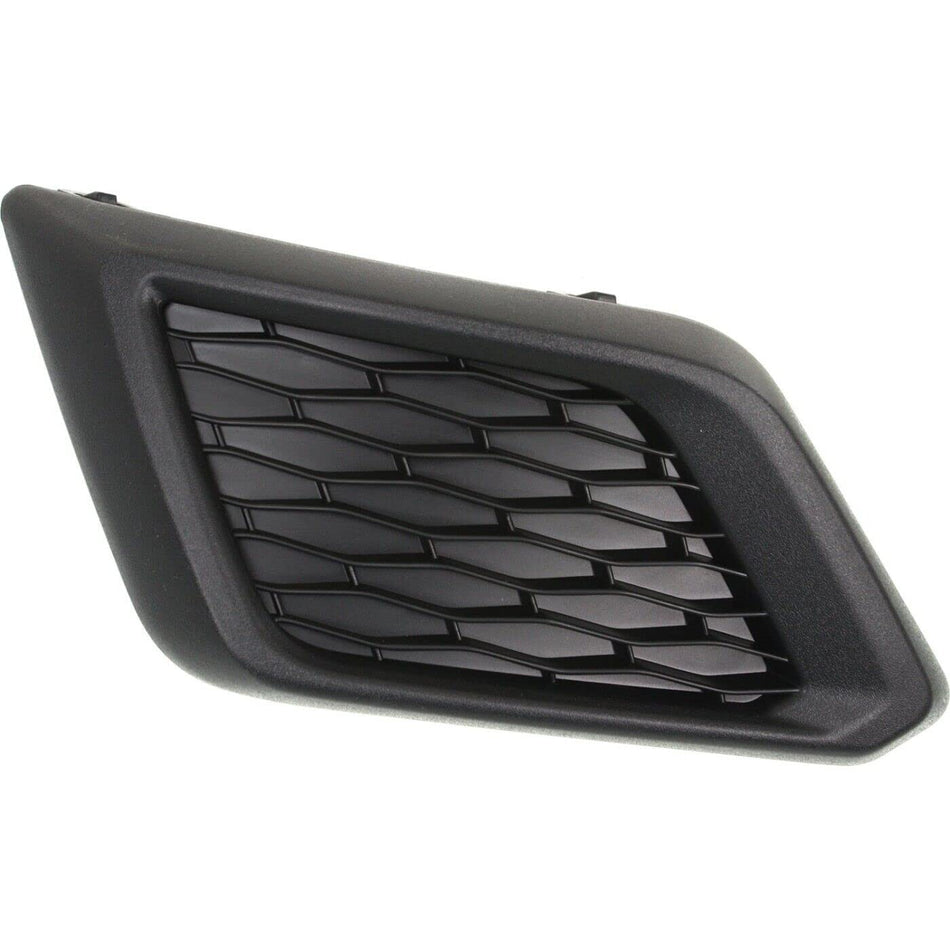 DAT AUTO PARTS Front Left Driver & Right Passenger Side Set Bumper Fog Light Cover Lamp Hole Grille Insert Trim Pair Replacement for 2014-2016 Niss...