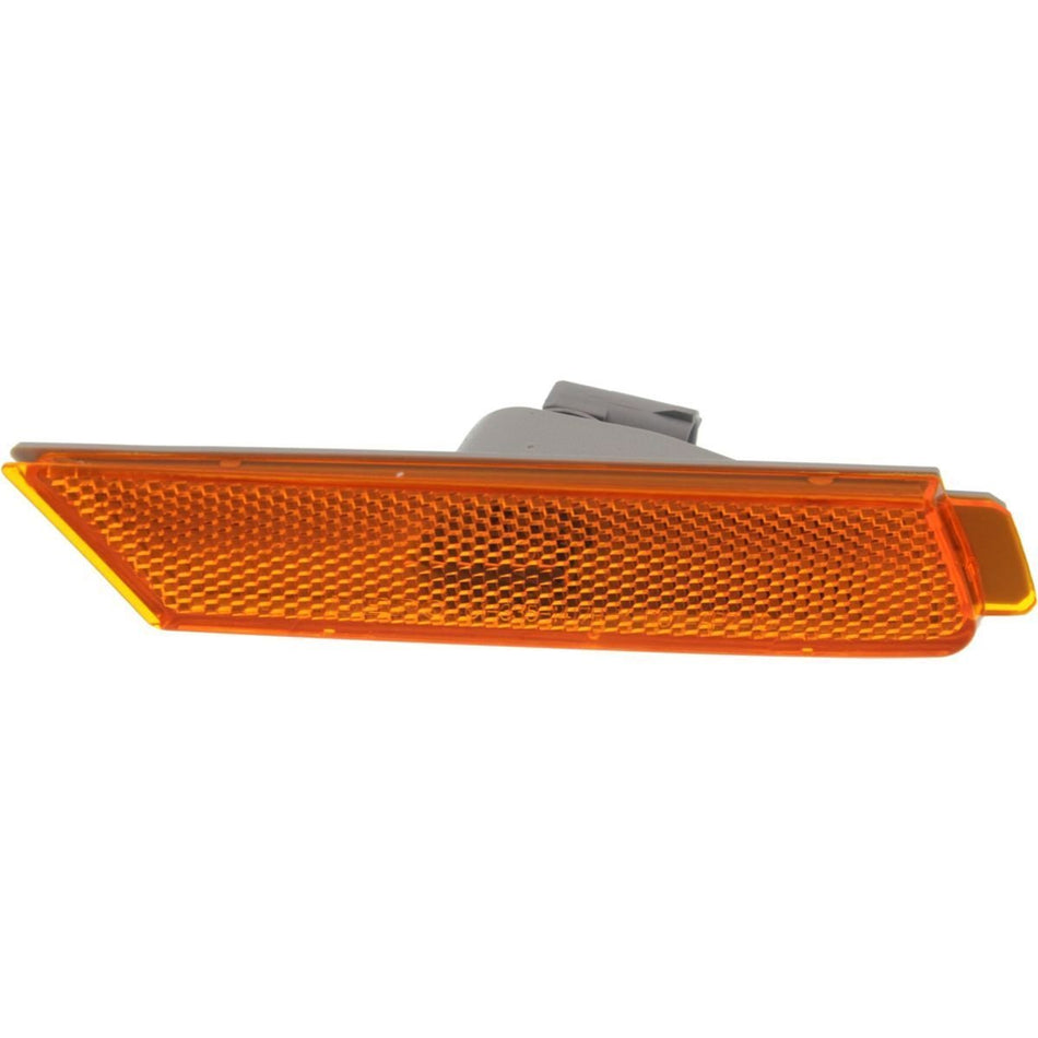 DAT AUTO PARTS Front Right Passenger Side Bumper Reflector Corner Signal Marker Light Lamp Replacement for 2010-2015 Chevrolet Camaro Amber Lens GM...