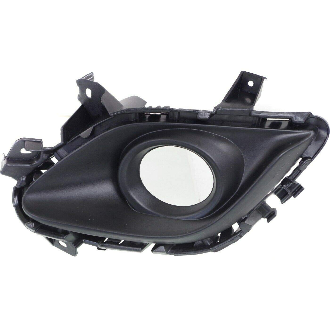 DAT AUTO PARTS Front Right Passenger Side Bumper Insert Fog Light Bezel Molding Cover Grille Trim Replacement For 2014 - 2016 Mazda 6 Fits 2016 Wit...