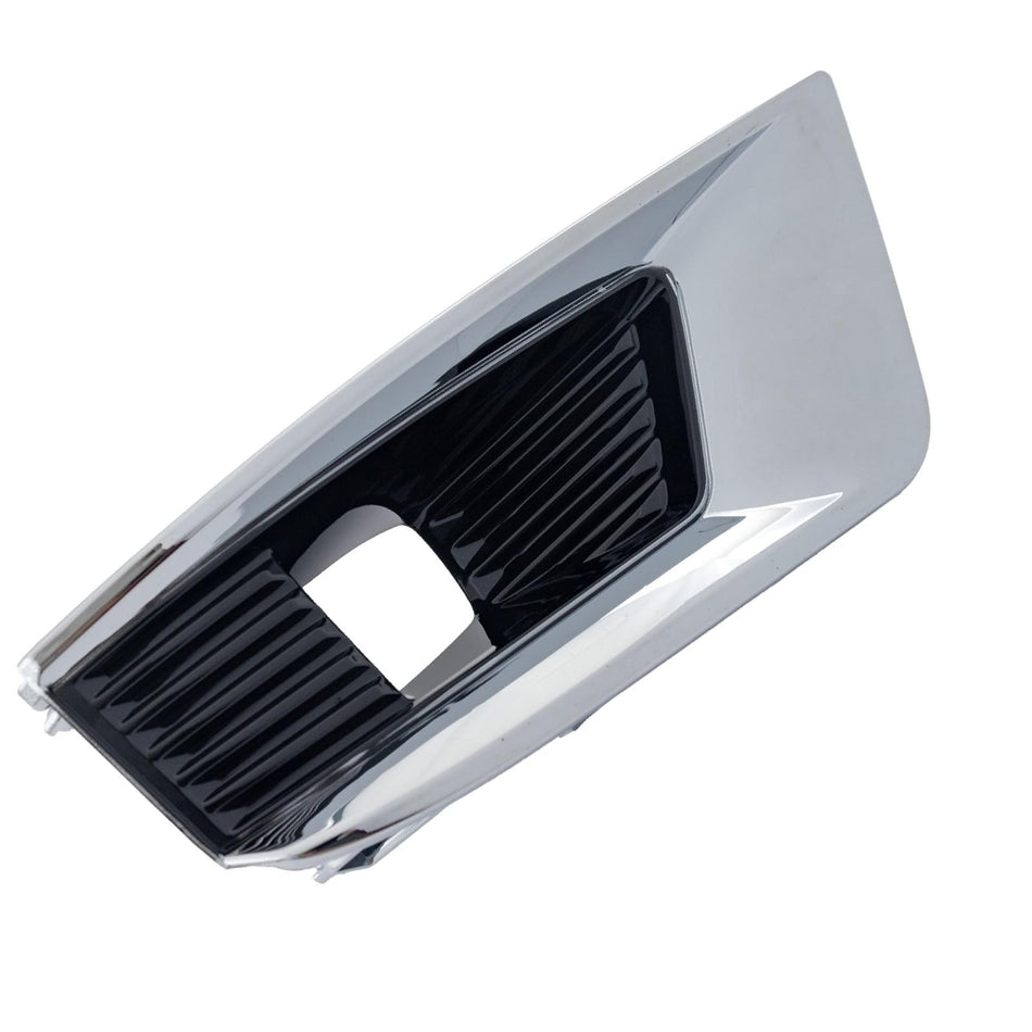 DAT AUTO PARTS Front Right Passenger Side Bumper Cover Molding Bezel, Fits 2021-2024 Nissan Armada, Made of Plastic, Gloss Black With Chrome Trim, ...