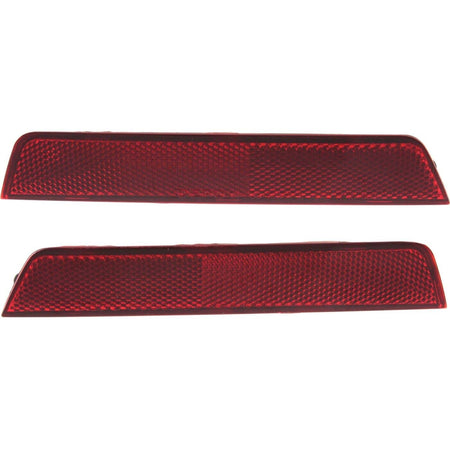 DAT AUTO PARTS Rear Left Driver & Right Passenger Side Pair Bumper Cover Reflector Lamp Marker Light Set Of 2 Replacement For 2010-2017 Chevrolet C...