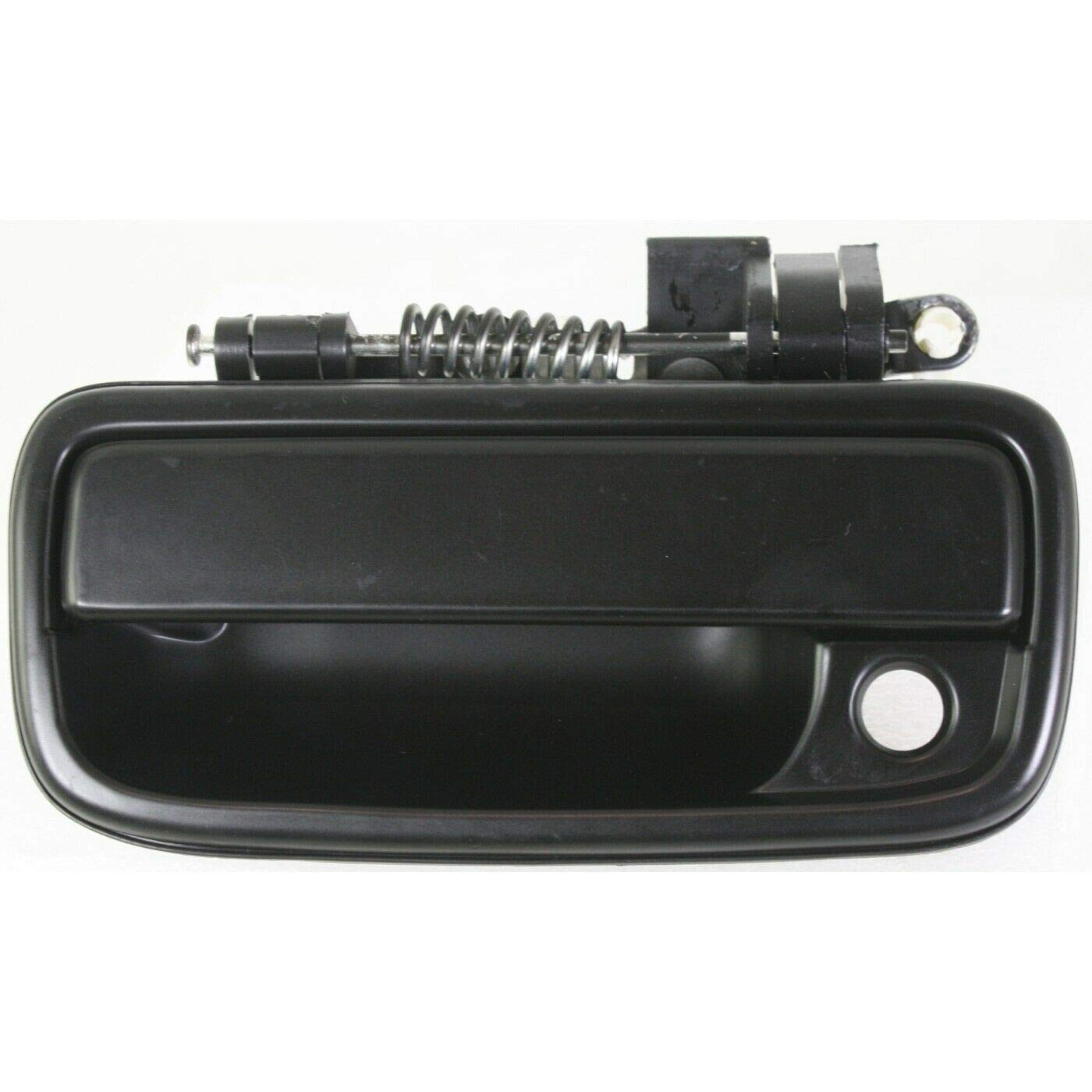 DAT AUTO PARTS Front Left Driver Side Smooth Black With Keyhole Exterior Door Handle Plastic Replacement for 01 - 04 Toyota Tacoma TO1310128 692203...