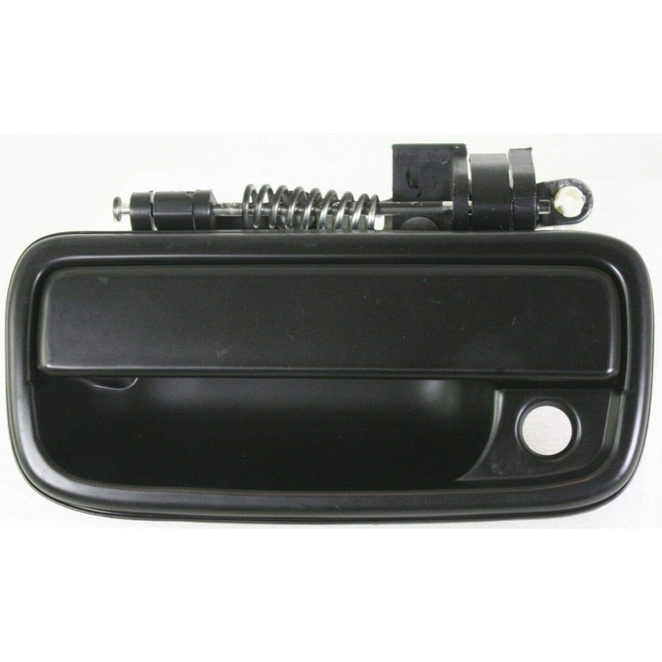 DAT AUTO PARTS Front Left Driver Side Smooth Black With Keyhole Exterior Door Handle Plastic Replacement for 01 - 04 Toyota Tacoma TO1310128 692203...