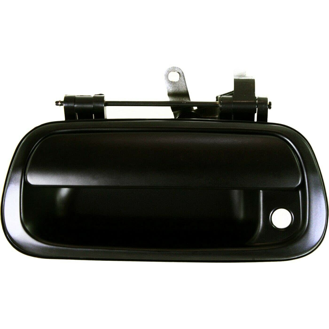 DAT AUTO PARTS Outside Rear Tailgate Liftgate Door Handle Replacement For 2000 - 2006 Toyota Tundra Pickup Black Smooth Plastic Paint-To-Match TO19...