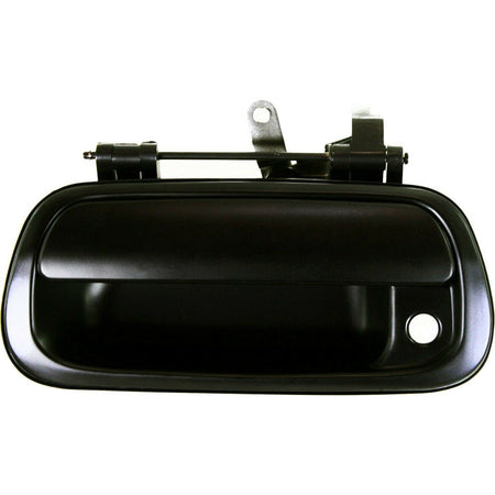 DAT AUTO PARTS Outside Rear Tailgate Liftgate Door Handle Replacement For 2000 - 2006 Toyota Tundra Pickup Black Smooth Plastic Paint-To-Match TO19...