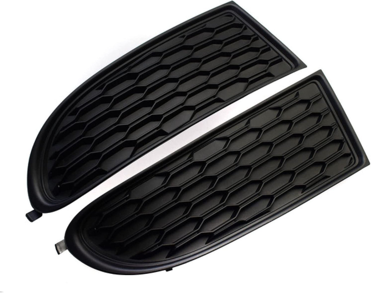 DAT AUTO PARTS Front Left Driver & Right Passenger Set Fog Light Hole Cover Trim Insert Pair Replacement For 2011-2020 Dodge Journey Black Textured...