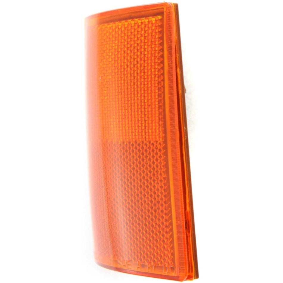 DAT AUTO PARTS Front Left Driver Side Upper Signal Side Marker Reflector Light Replacement For 1988 - 1993 Chevrolet C1500 C2500 C3500 Orange Lens ...