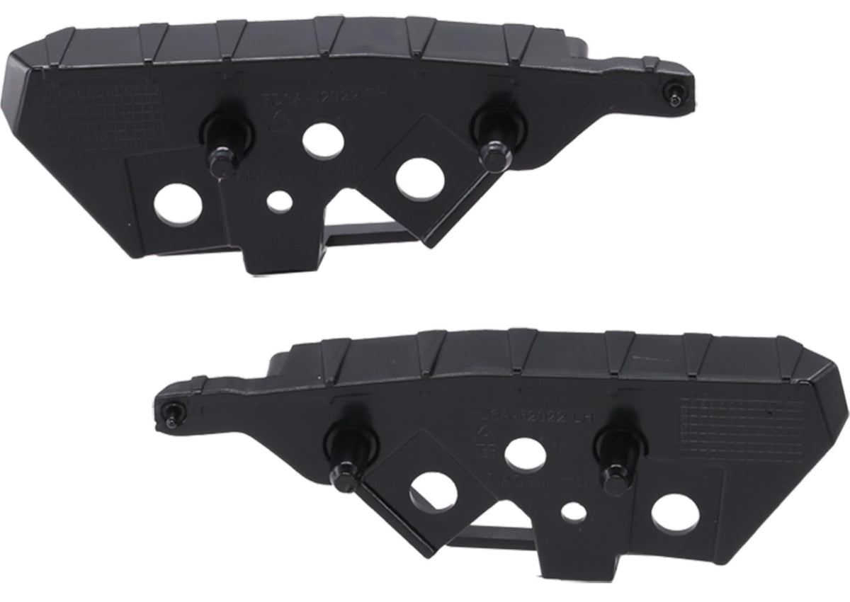 DAT AUTO PARTS Front Left Driver & Right Passenger Side, SET OF 2, Bumper Cover Support, 2024-2025 Ford Mustang, Mustang GT, Black Plastic Textured...