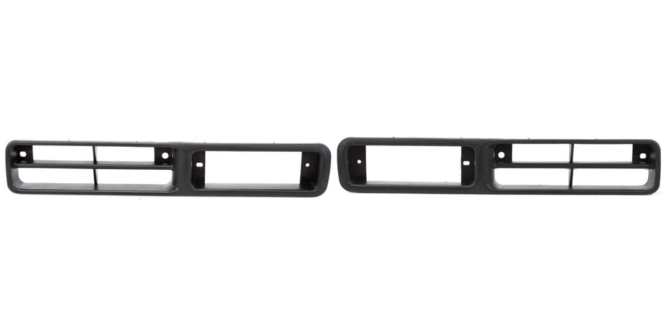 Front Driver and Passenger Set Bumper Driving Light Trim Bezel Bracket Pair Replacement For 1993-1995 Nissan Pathfinder 1995-1997 Pickup 1993-1994 ...