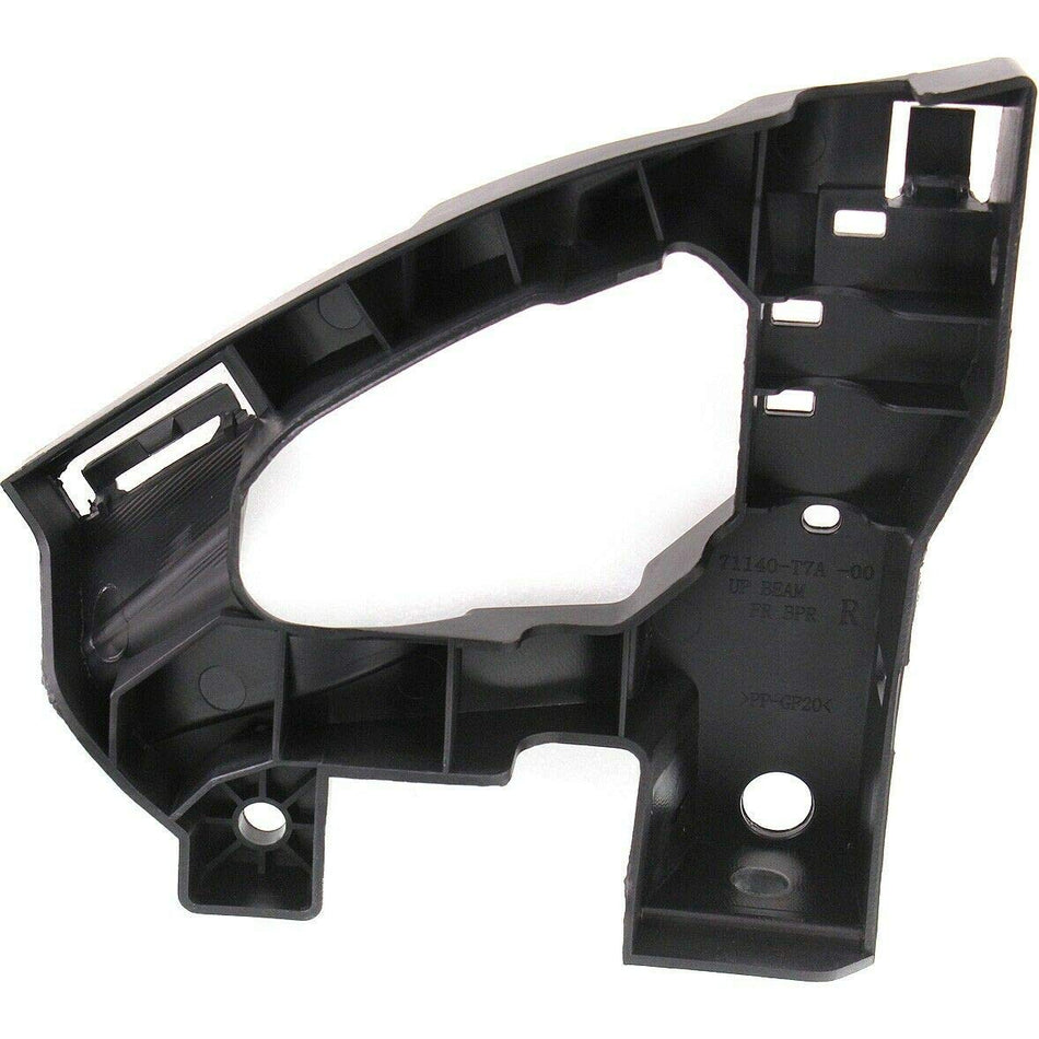 DAT AUTO PARTS Front Right Passenger Side Upper Bumper Cover Support Bracket Mounting Retainer Brace Replacement For 2016 2017 2018 Honda HRV Black...