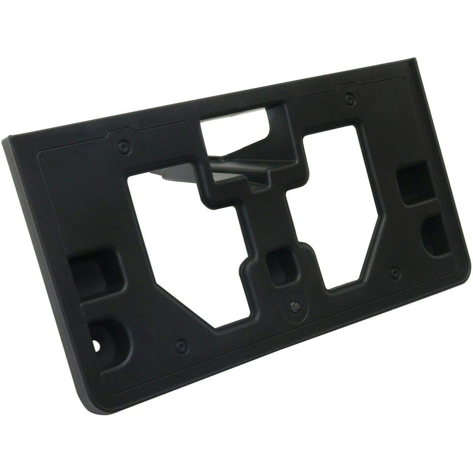 DAT AUTO PARTS Front Bumper License Plate Bracket Tag Holder Frame Cover Replacement for 2016-2017 Honda Accord 4dr Sedan Models Black Textured Pla...