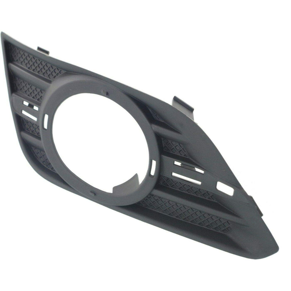 DAT AUTO PARTS Front Left Driver Side Fog Light Hole Cover Lamp Bezel Bumper Insert Molding Replacement For 2013-2016 Buick Encore Black Textured P...