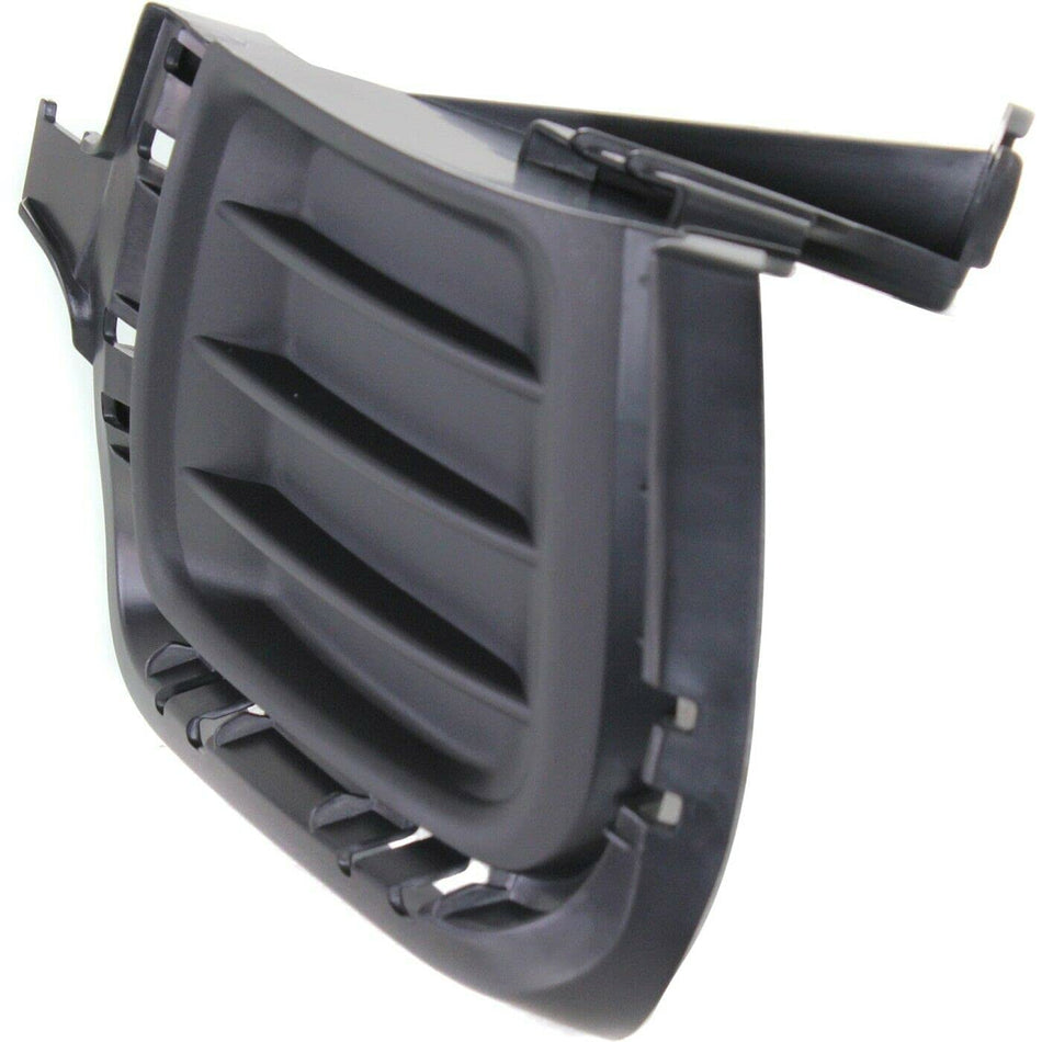DAT AUTO PARTS Front Left Driver Side Bumper Fog Light Lamp Hole Cover Grille Molding Trim Replacement for 2012-2014 Toyota Prius C Black Textured ...