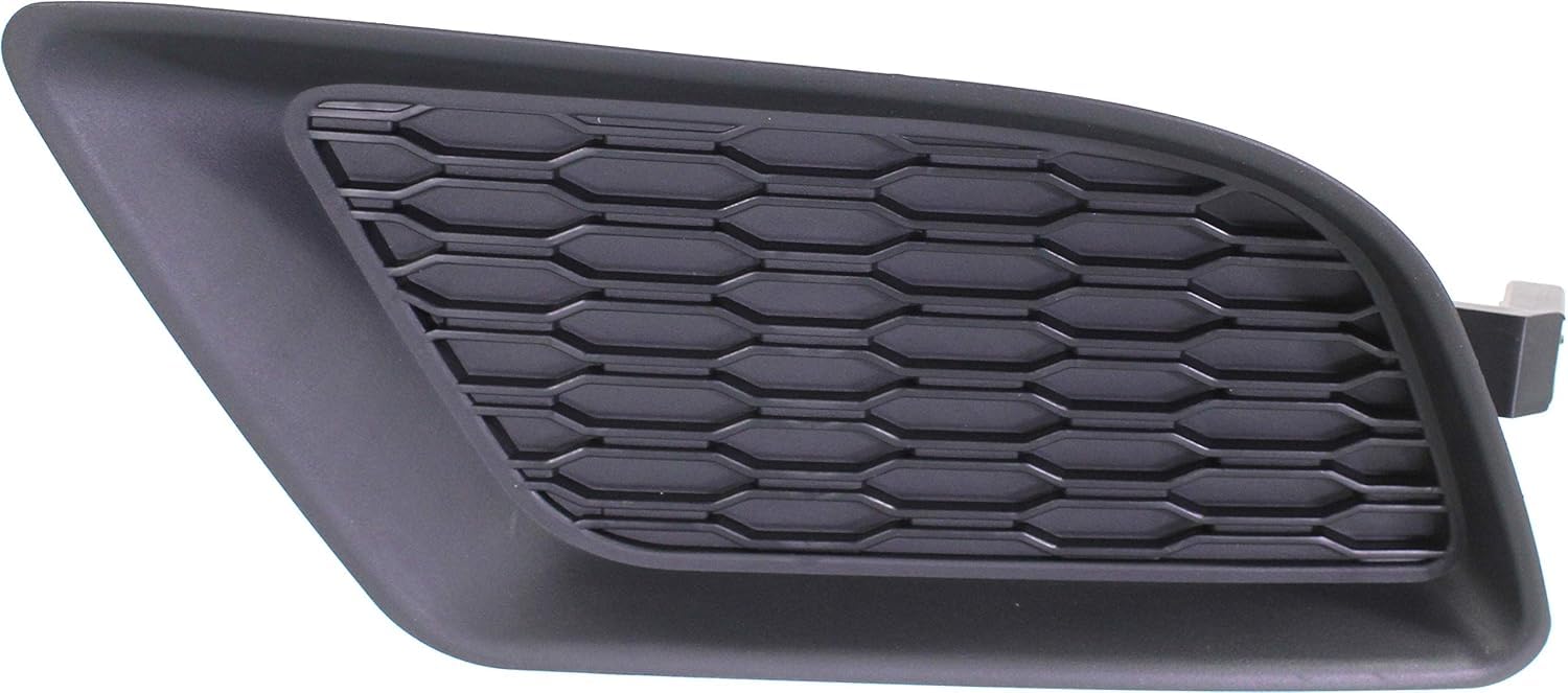 DAT AUTO PARTS Front Left Driver Side Bumper Fog Light Cover Lamp Hole Trim Insert Replacement For 2011-2014 Dodge Charger without SRT-8 without Fo...