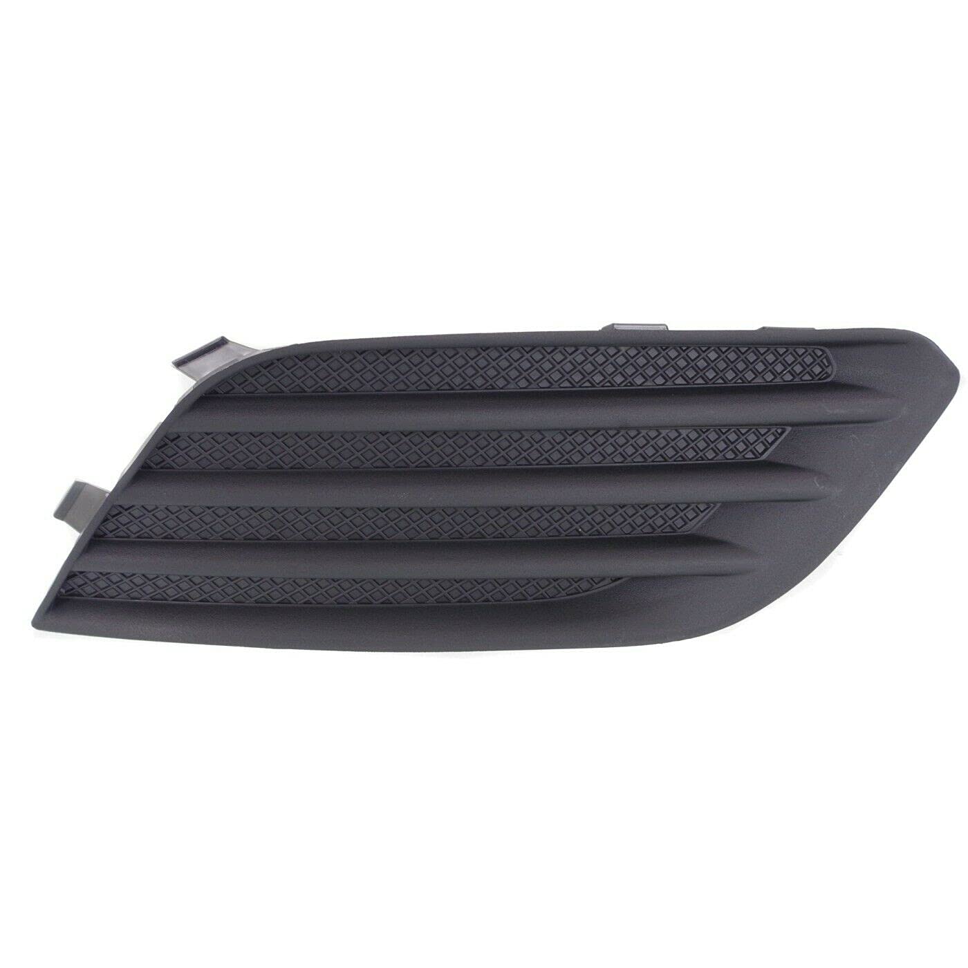 DAT AUTO PARTS Front Right Passenger Side Fog Light Hole Cover Grille Trim Molding Bumper Insert Replacement For 2013-2016 Buick Encore Black Textu...