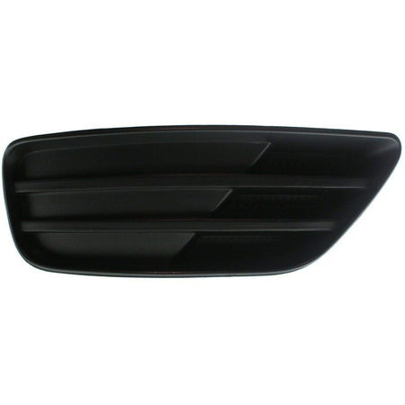 DAT AUTO PARTS Front Right Passenger Side Bumper Fog Light Lamp Hole Cover Grille Molding Trim Replacement For 2005-2007 Ford Focus Black Textured ...
