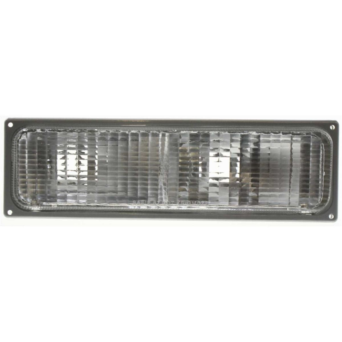 DAT AUTO PARTS Front Right Passenger Side Corner Park Signal Lamp Turn Replacement for 1990-1993 GMC C/K Full Size Pickup Mounts Below Composite He...