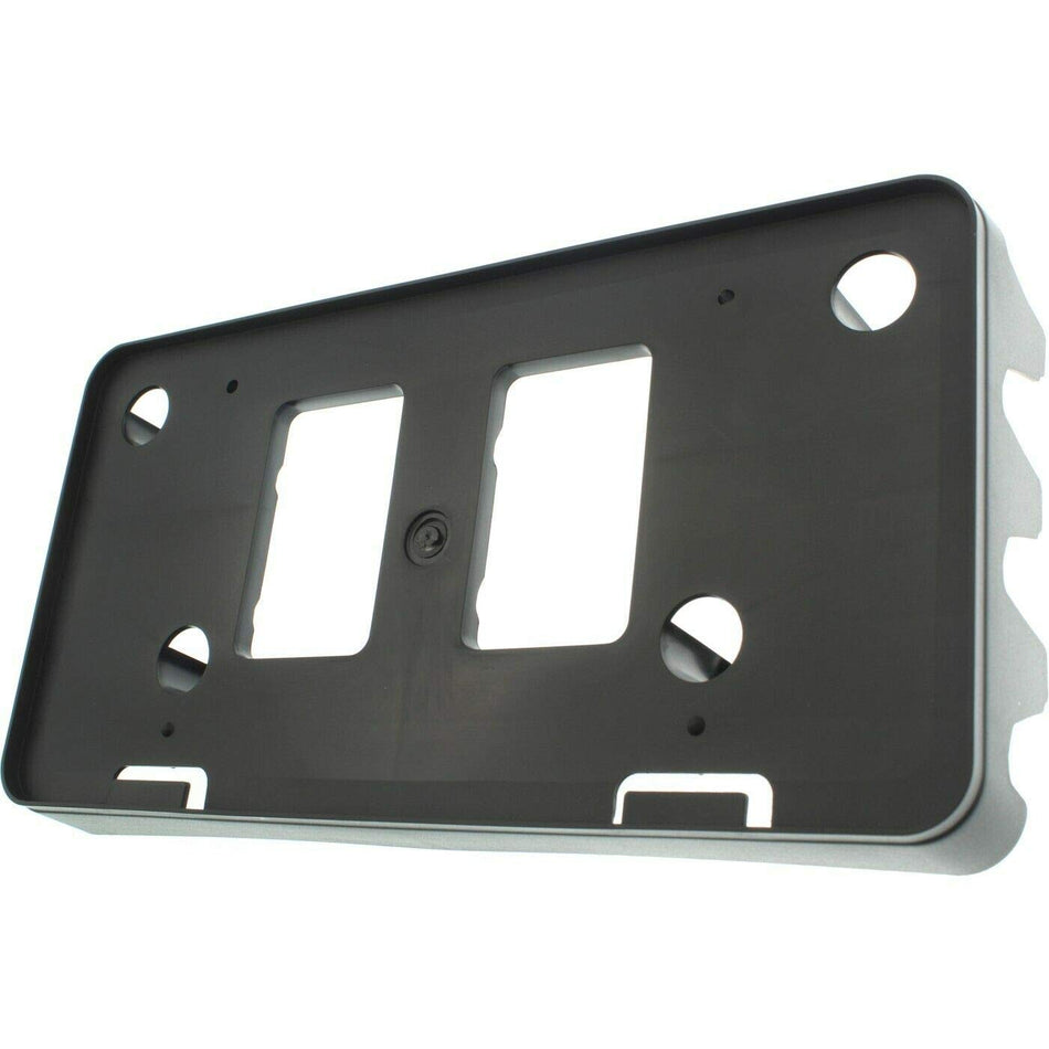 DAT AUTO PARTS Front License Plate Bumper Bracket Tag Holder Frame Cover Replacement for 2016-2018 Toyota Avalon Black Textured Plastic TO1068140 7...