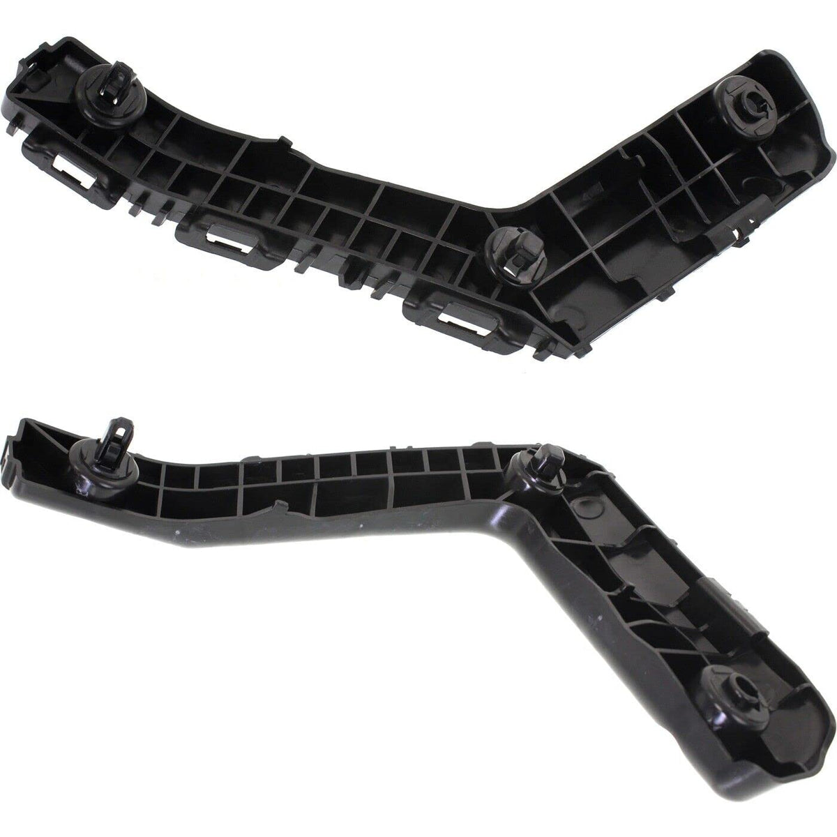 Front Left Driver & Right Passenger Set Of 2 Bumper Cover Support Bracket Mounting Retainer Brace Pair Replacement For 2014 2015 2016 Toyota Coroll...