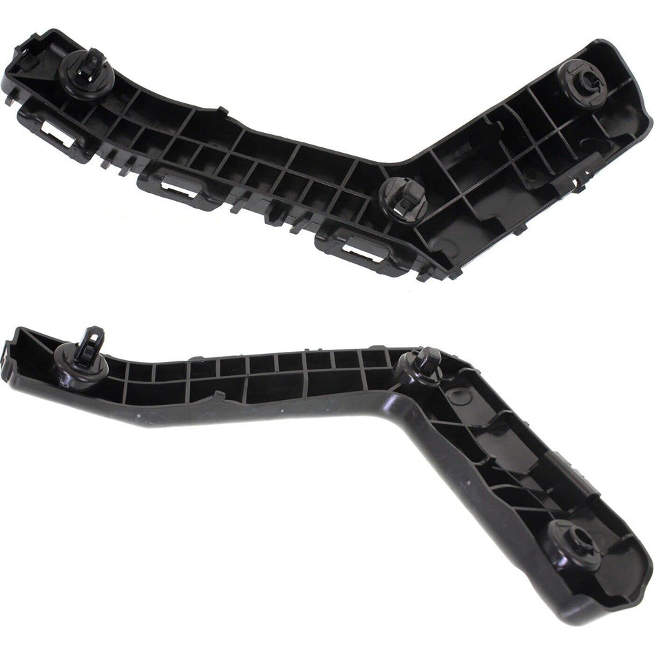 Front Left Driver & Right Passenger Set Of 2 Bumper Cover Support Bracket Mounting Retainer Brace Pair Replacement For 2014 2015 2016 Toyota Coroll...