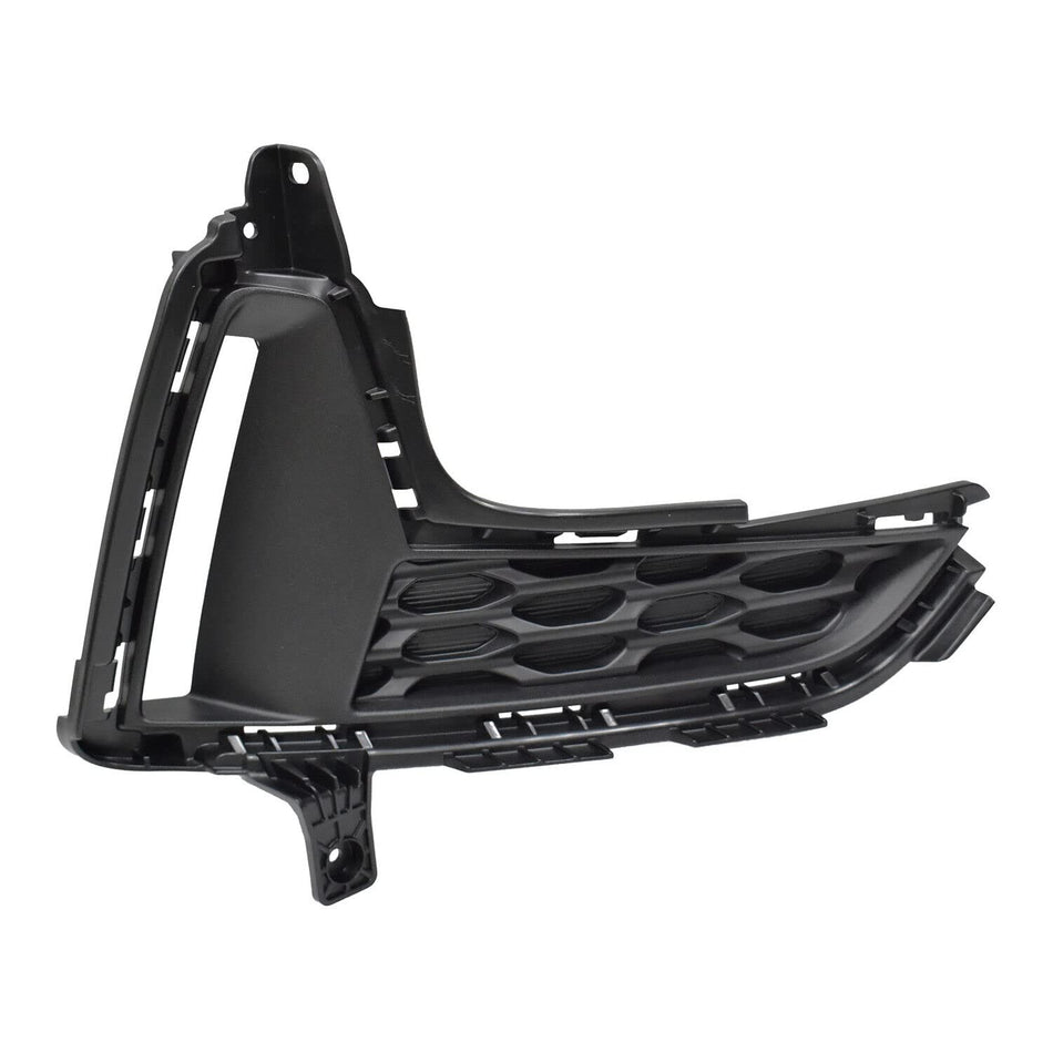 DAT AUTO PARTS Front Right Passenger Side Fog Light Bumper Cover Bezel Trim Grille Molding Insert Replacement For 2022 - 2023 Kia Carnival Black Te...