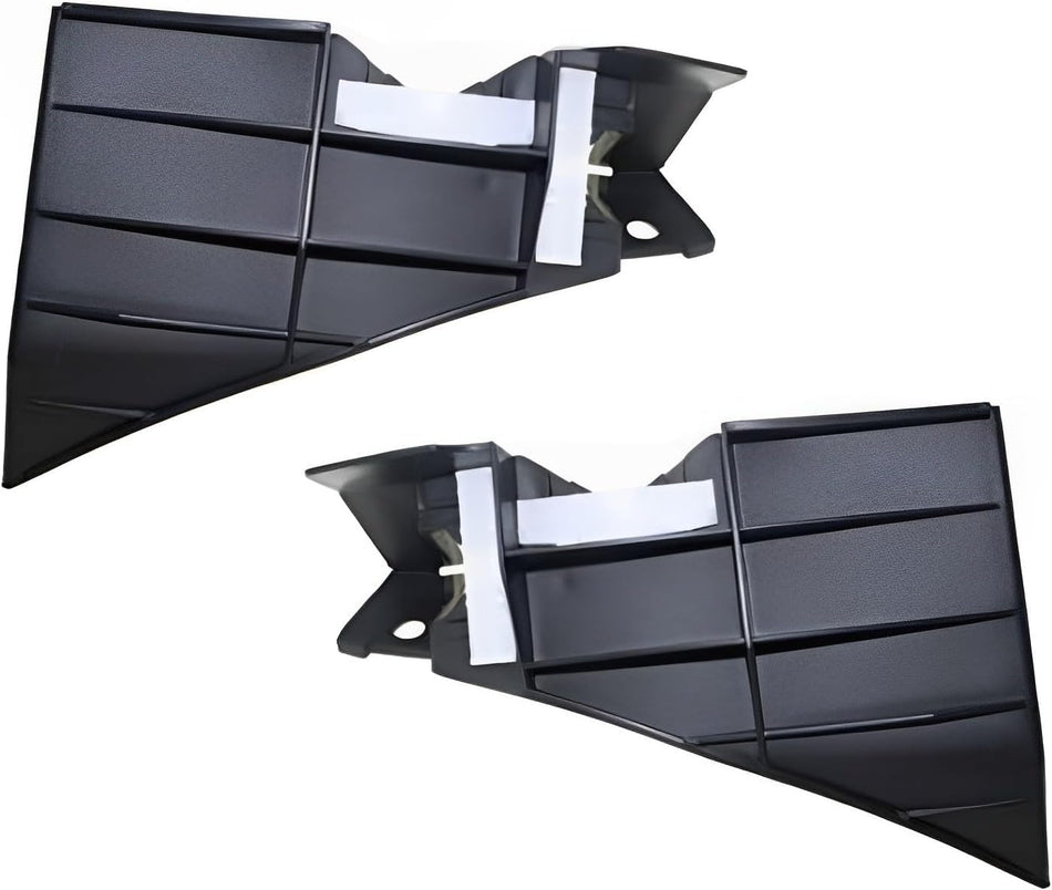 DAT AUTO PARTS Front Left Driver and Right Passenger Side Bumper Cover Bracket Insert Retainer Replacement for 2005-2009 Ford Mustang Black Smooth ...