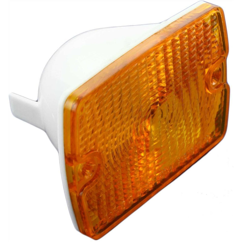 DAT AUTO PARTS Front Left Driver Or Right Passenger Side Corner Parking Turn Signal Light Lamp Lens Housing Replacement For 1987 - 1993 Jeep Wrangl...